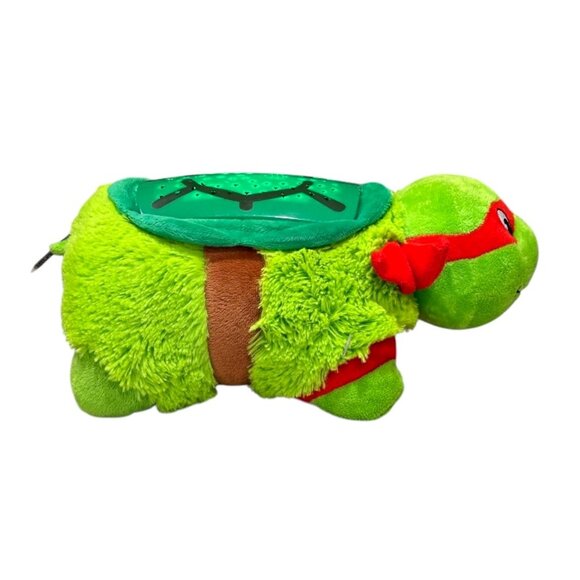 Pillow Pets Dream Lites Raphael Teenage Mutant Ninja Turtles 2013 TMNT **WORKS - Picture 3 of 12